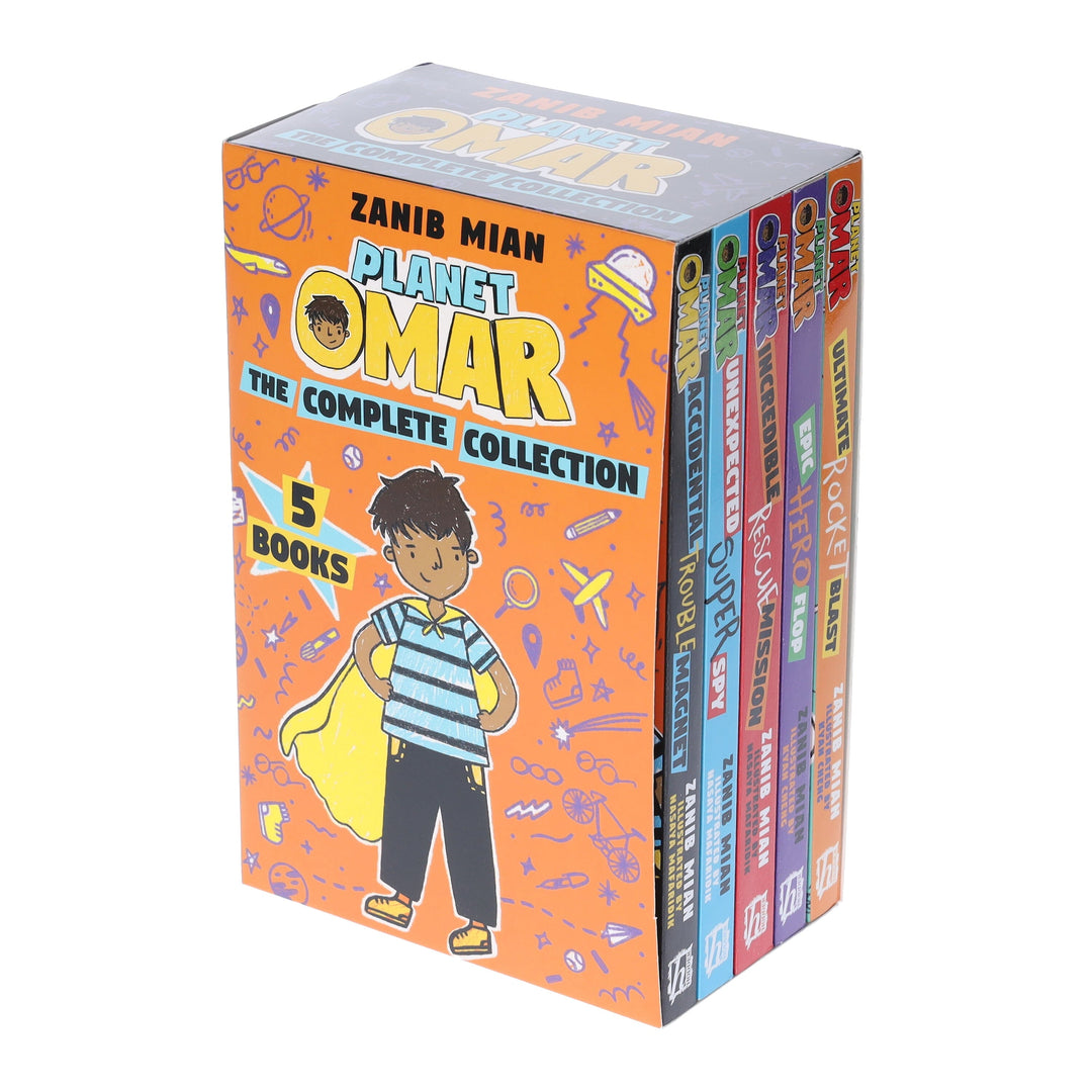 Planet Omar 5 Books Collection Set By Zanib Mian - Ages 7-11 - Paperback 7-9 Hodder Children’s Books