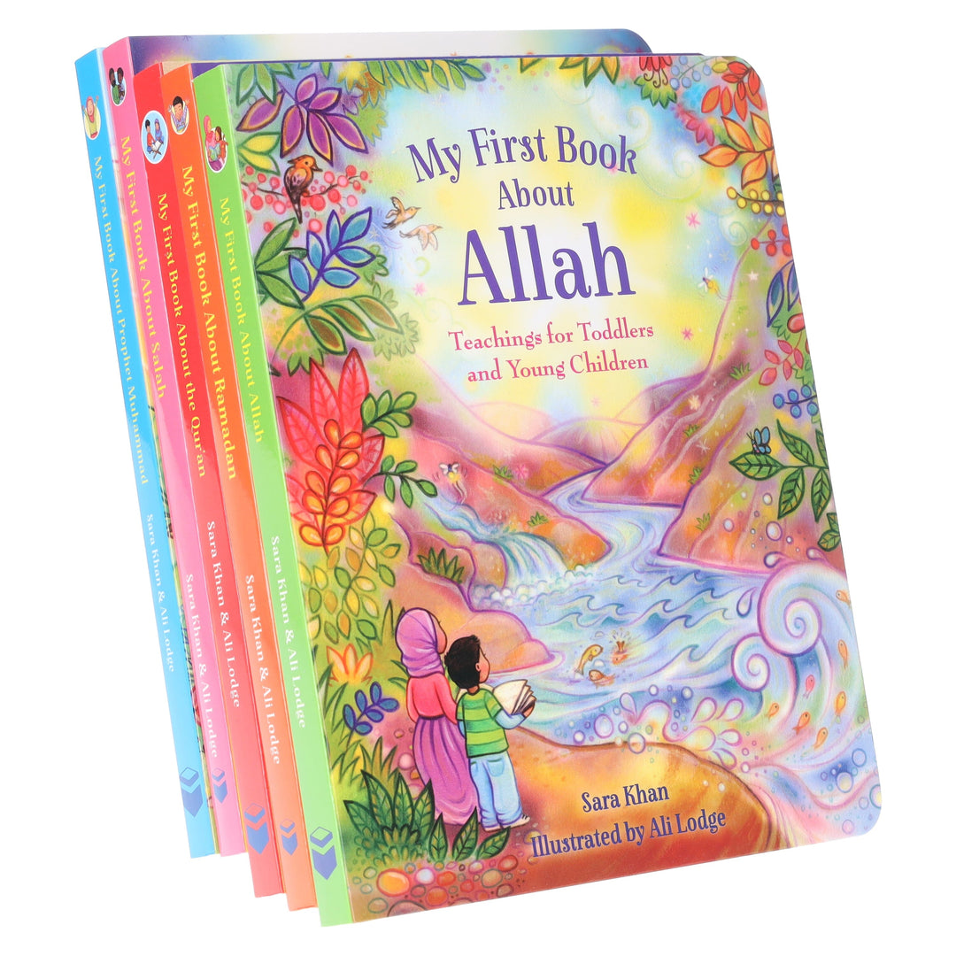 My First Books About Islam by Sara Khan 5 Books Collection Set - Ages 3+ - Board Book 0-5 Kube Publishing