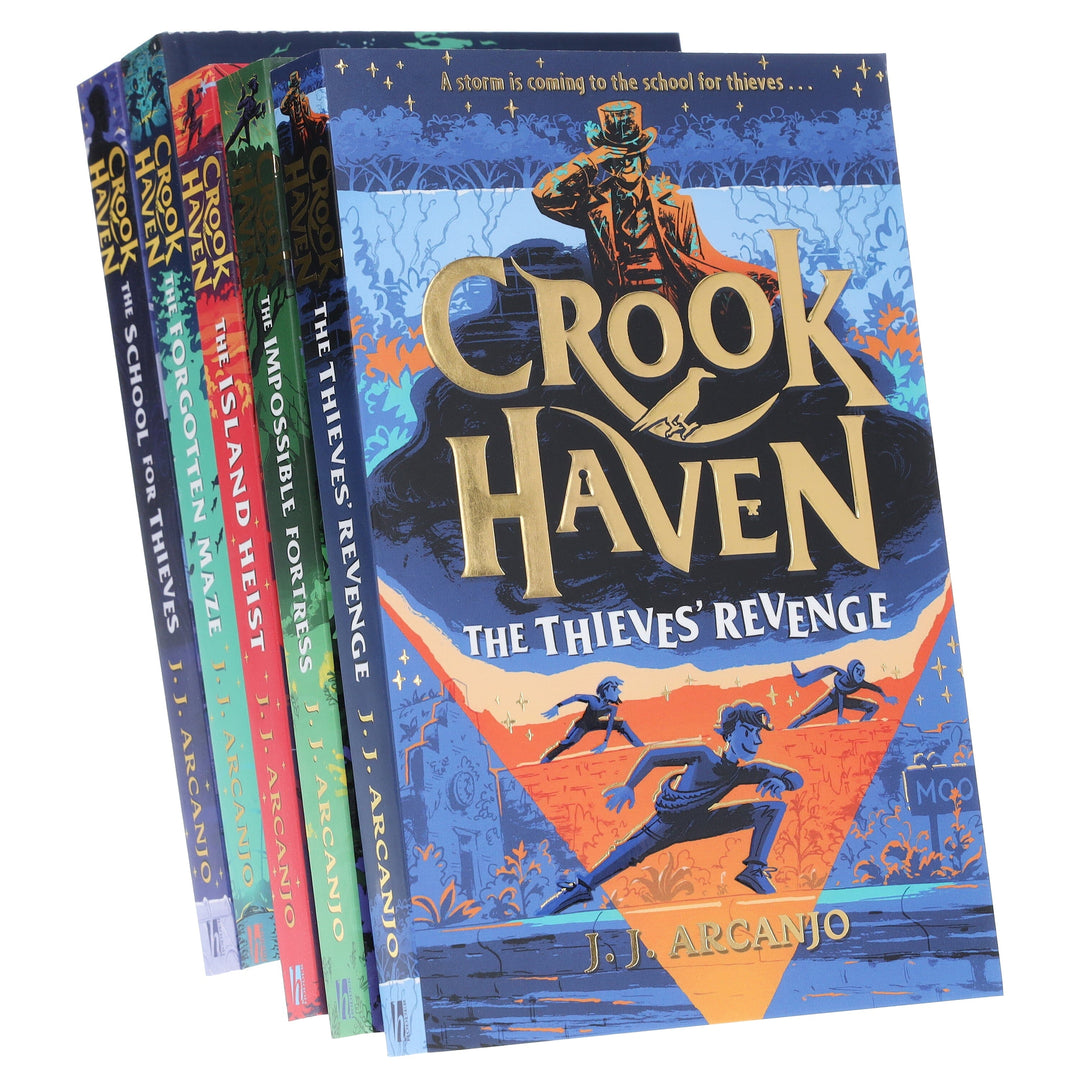 Crookhaven Series By J.J. Arcanjo 5 Books Collection Set - Ages 9+ - Paperback