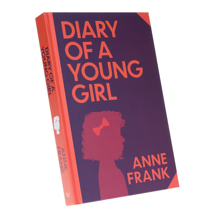 Diary Of A Young Girl Book by Anne Frank: A Heartfelt Journey of Courage and Resilience With Sprayed Edges - Non Fiction - Hardback