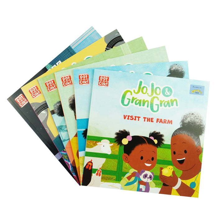 JoJo & Gran Gran Collection 6 Books Set by Pat-a-Cake - Ages 3+ - Paperback