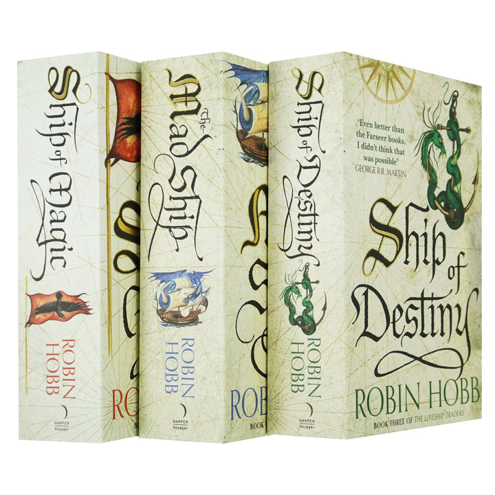 Liveship Traders Trilogy by Robin Hobb: 3 Books Collection Set - Fiction - Paperback