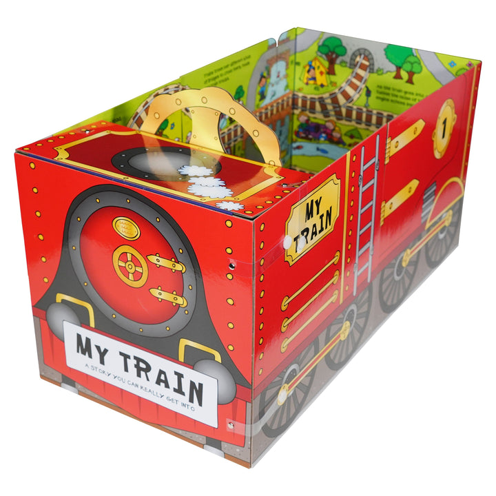 Convertible Train – Great Value Sit In Train, Interactive Playmat & Fun Storybook By Amy Johnson - Ages 2+ - Board Book