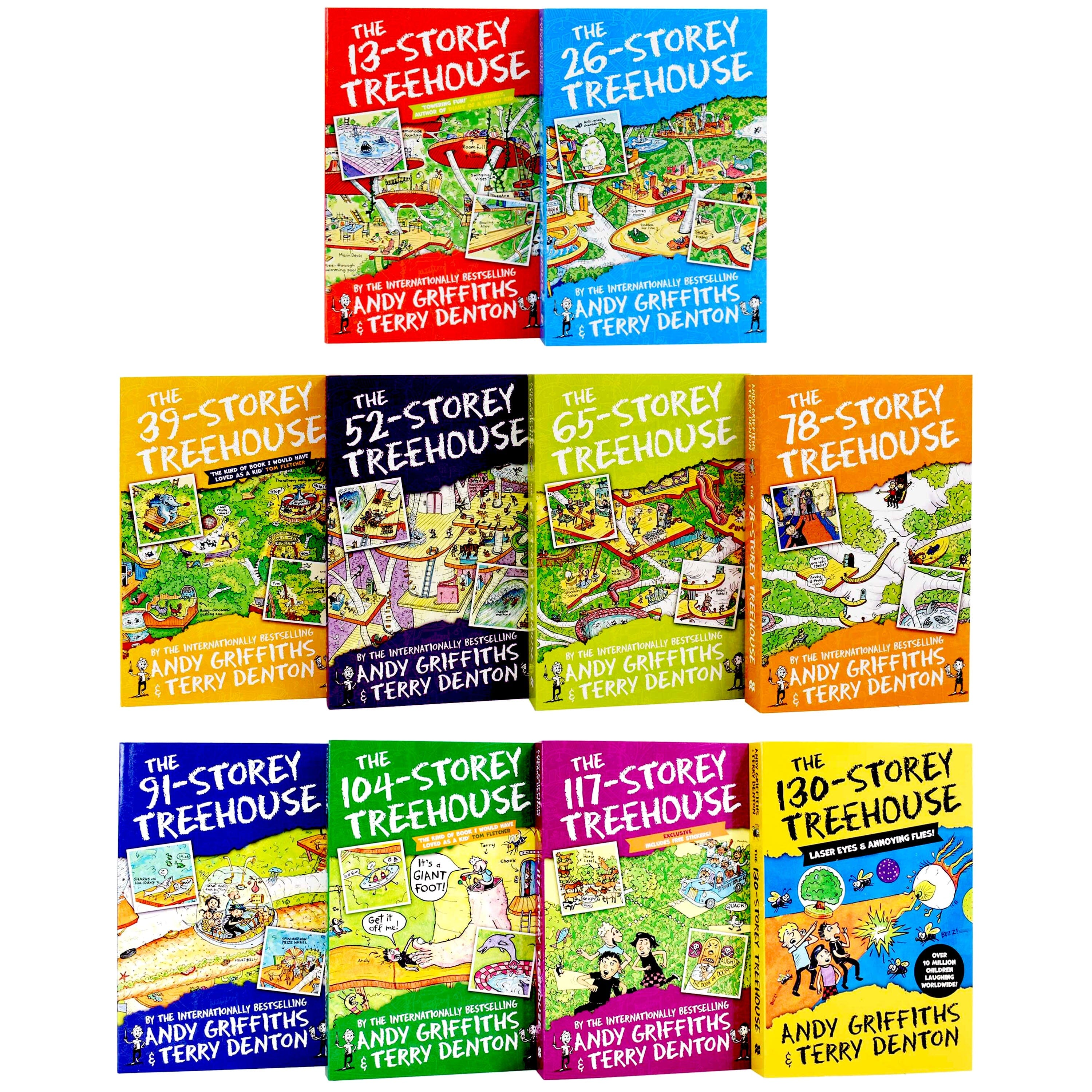 The Treehouse Series by Andy Griffiths & Terry Denton 10