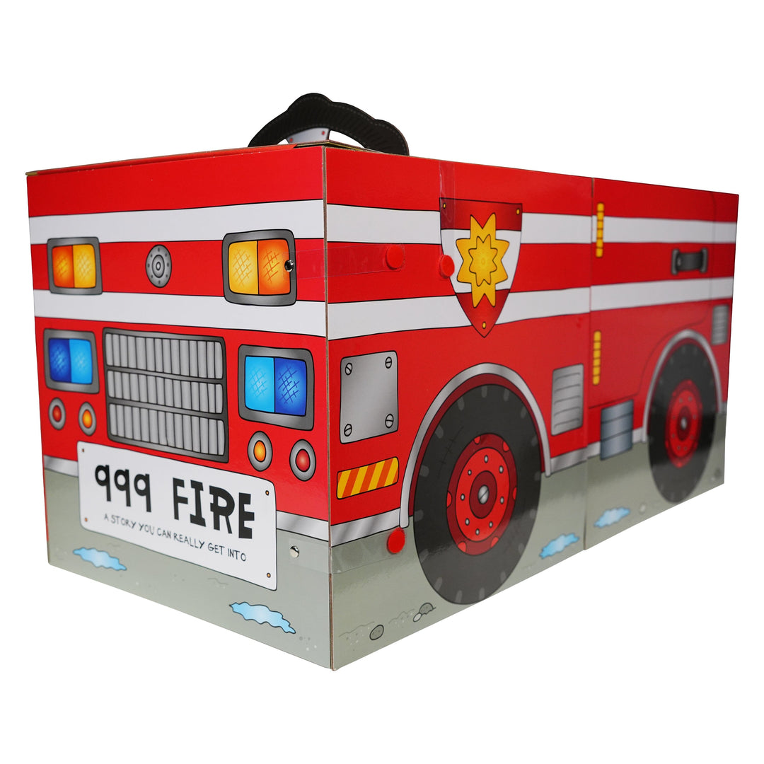 Convertible Fire Engine – Great Value Sit In Fire Engine, Interactive Playmat & Fun Storybook By Amy Johnson - Ages 2+ - Board Book