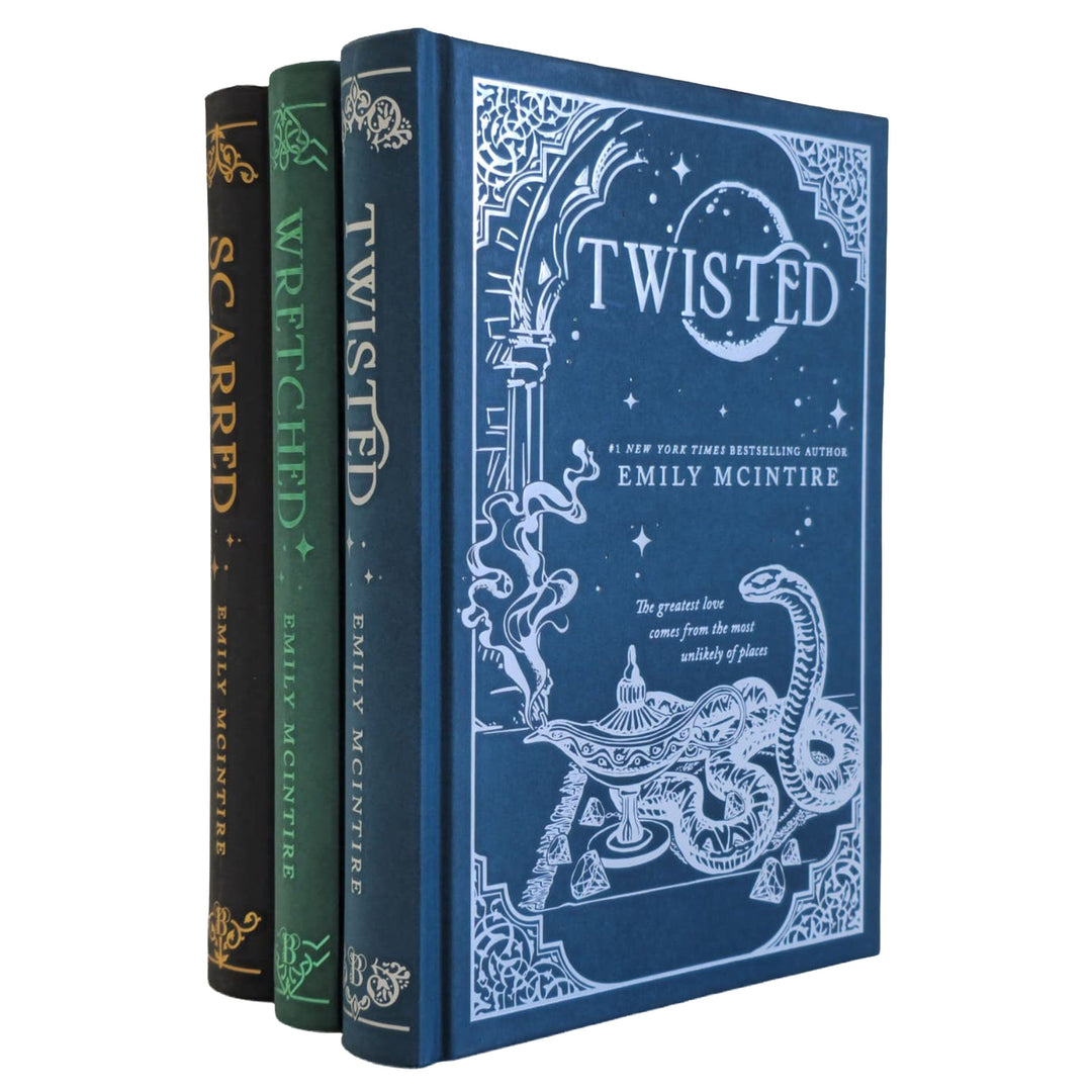 Never After Series by Emily McIntire 3 Books Collector's Edition Set (Sprayed Edges) - Fiction - Hardback