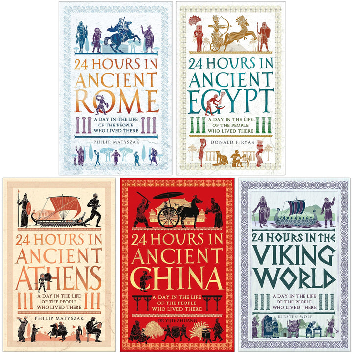24 Hours in Ancient History Series 5 Books Collection Set - Non Fiction - Paperback