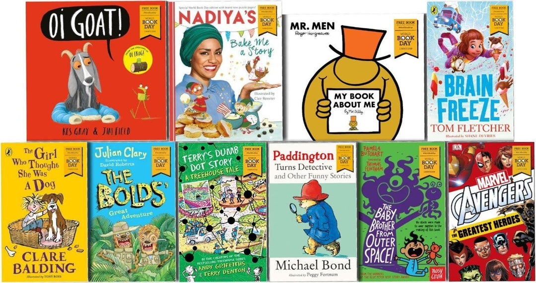 World Book day 2018 - 10 Books Collection Books2Door