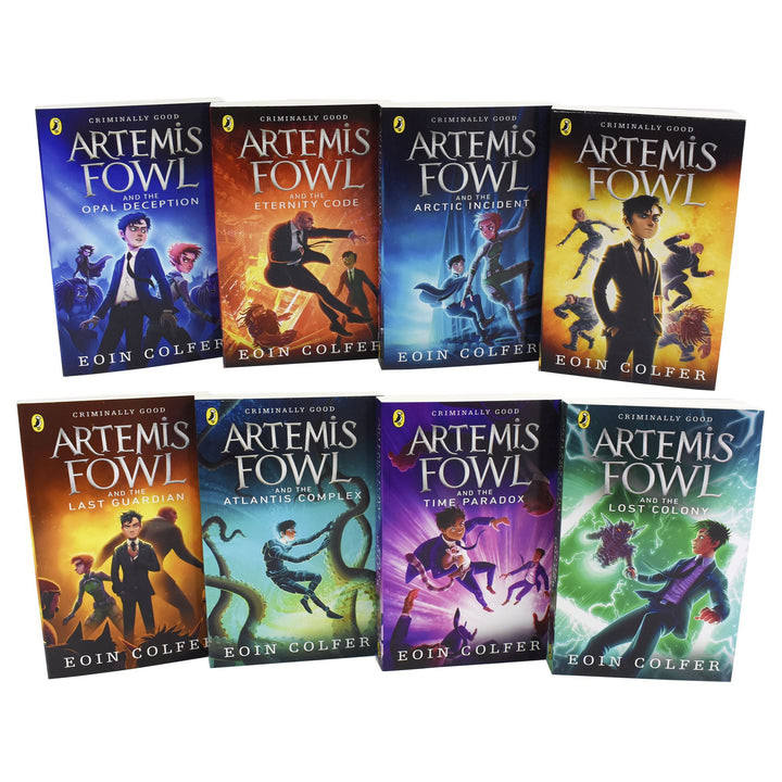 Artemis Fowl Collection Eoin Colfer 8 Books - Paperback - Young Adult Young Adult Penguin