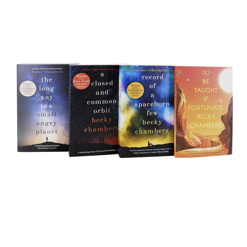 Becky Chambers 4 Books Set - Wayfarers Series - Paperback - Hodder Stoughton Young Adult Hodder & Stoughton