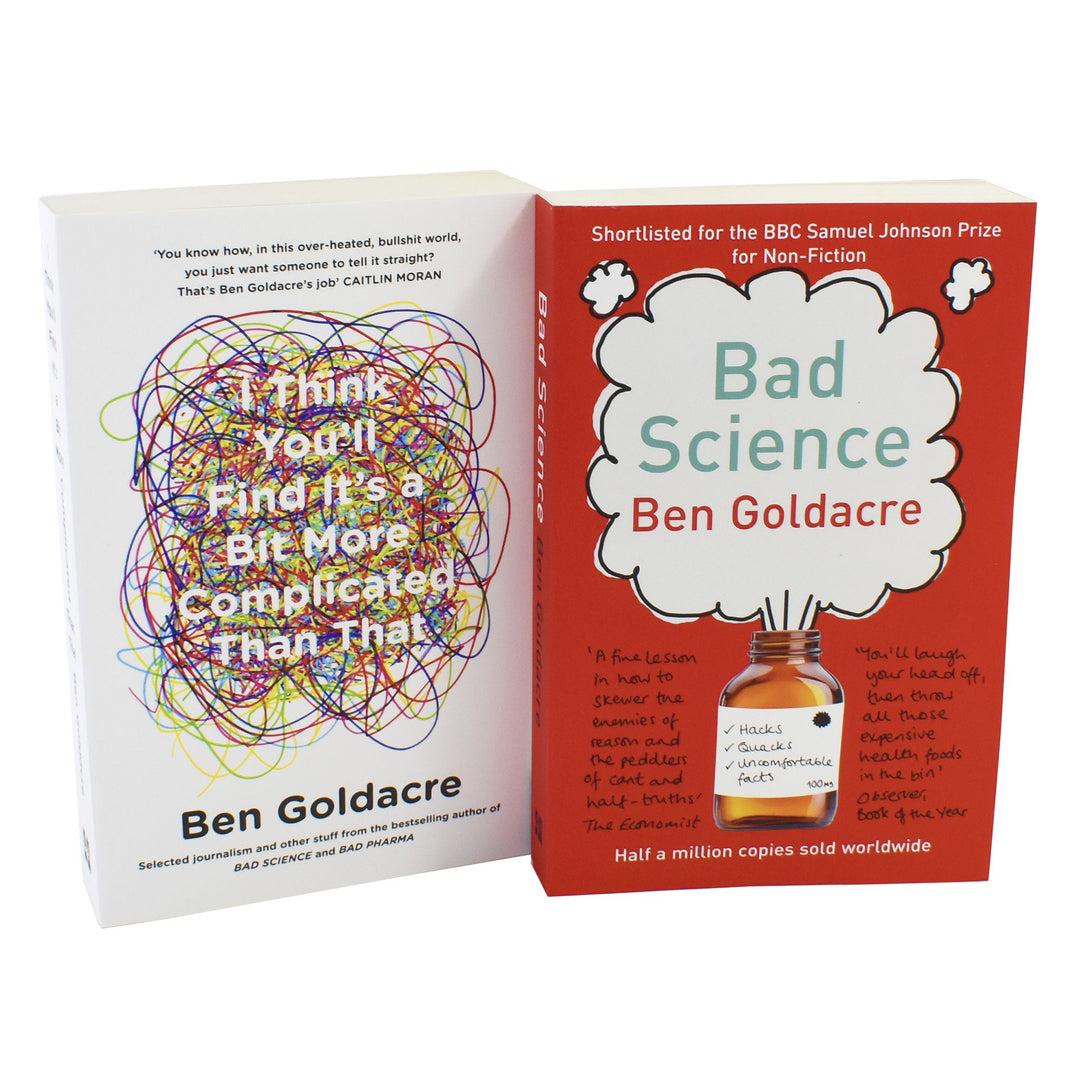 Ben Goldacre 2 Books Collection - Non Fiction - Paperback Young Adult Harper Collins