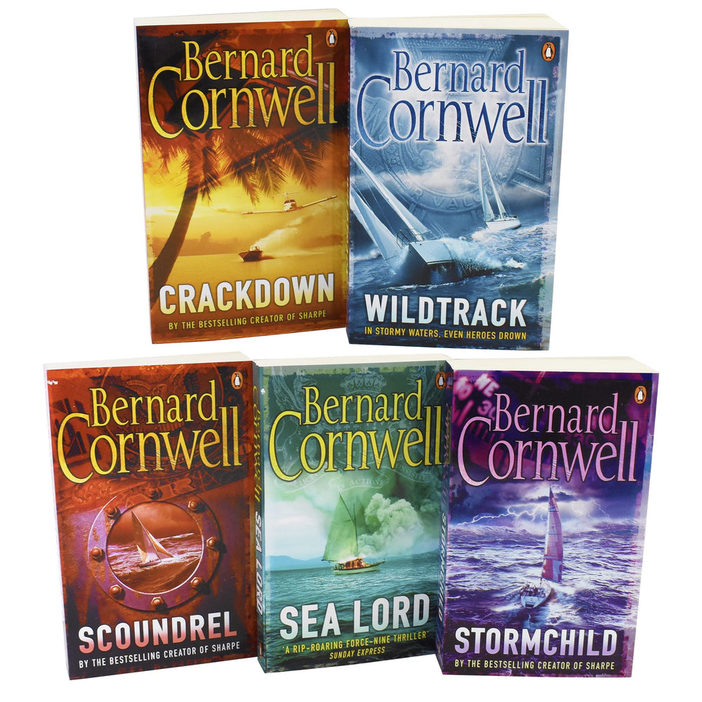 Bernard Cornwell Sailing Thrillers 5 Books - Fiction - Paperback Young Adult Penguin