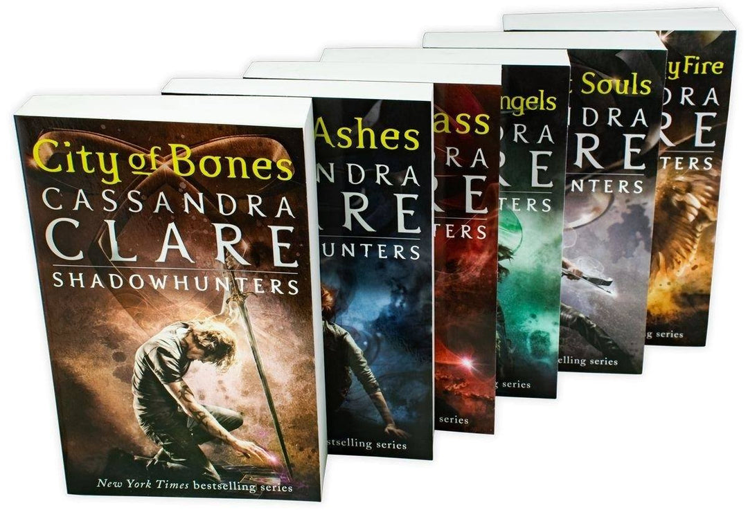 Cassandra Clare Set 6 Books Collection Mortal Instruments Series Brand NEW Cover - Young Adult - Paperback Young Adult Walker Books