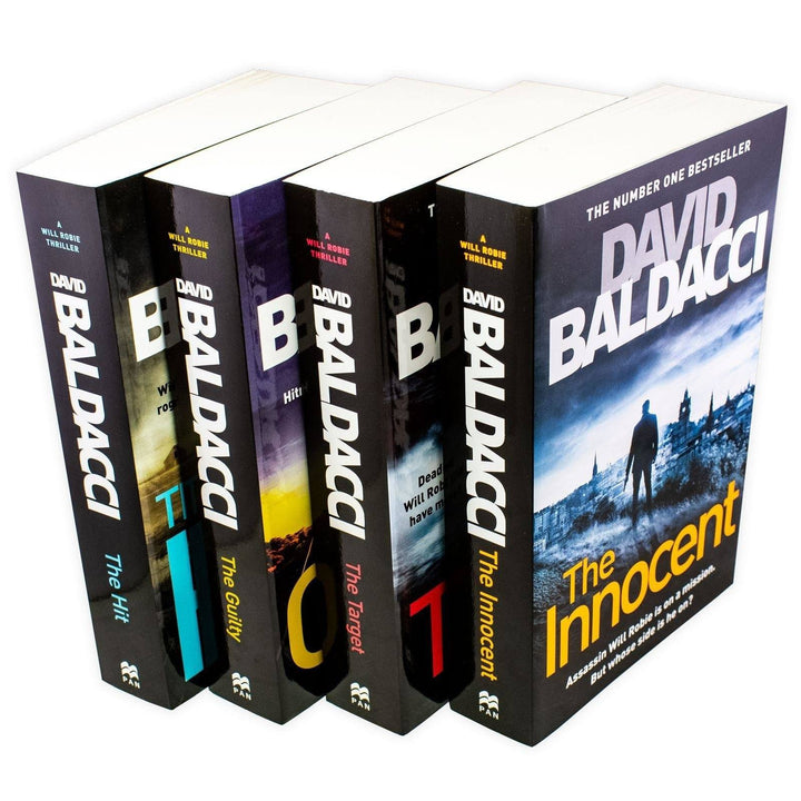 David Baldacci Will Robie Series 4 Book Collection - Adult - Paperback Young Adult Pan Macmillan