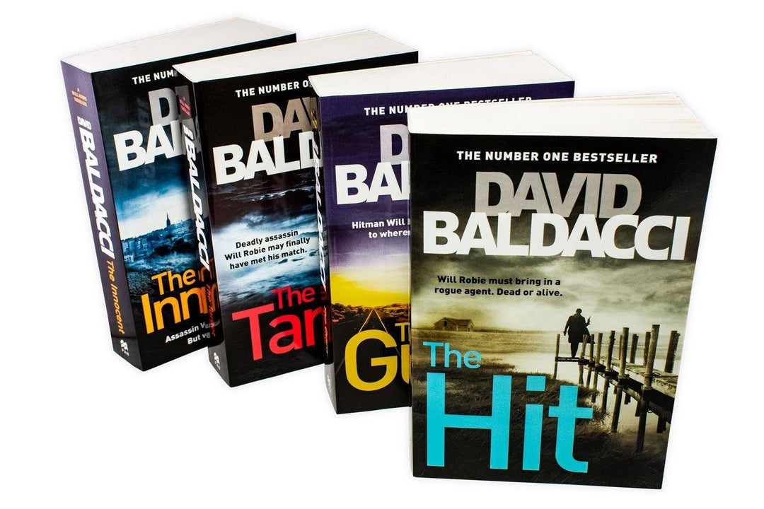 David Baldacci Will Robie Series 4 Book Collection - Adult - Paperback Young Adult Pan Macmillan