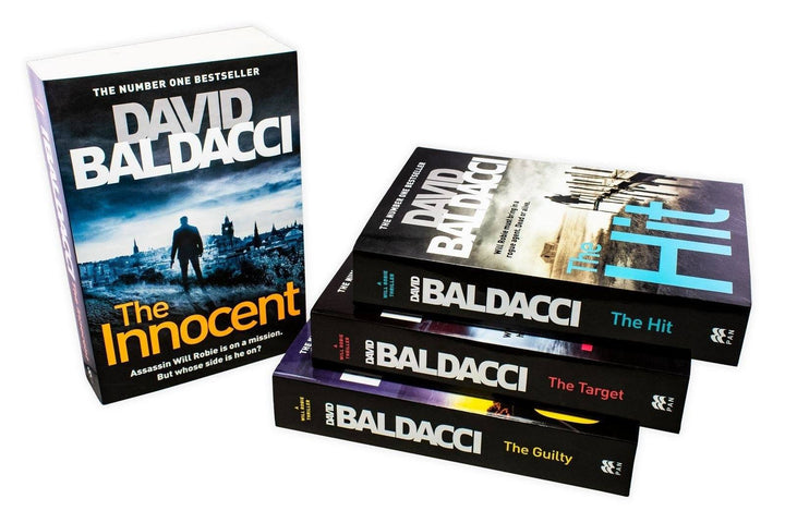 David Baldacci Will Robie Series 4 Book Collection - Adult - Paperback Young Adult Pan Macmillan