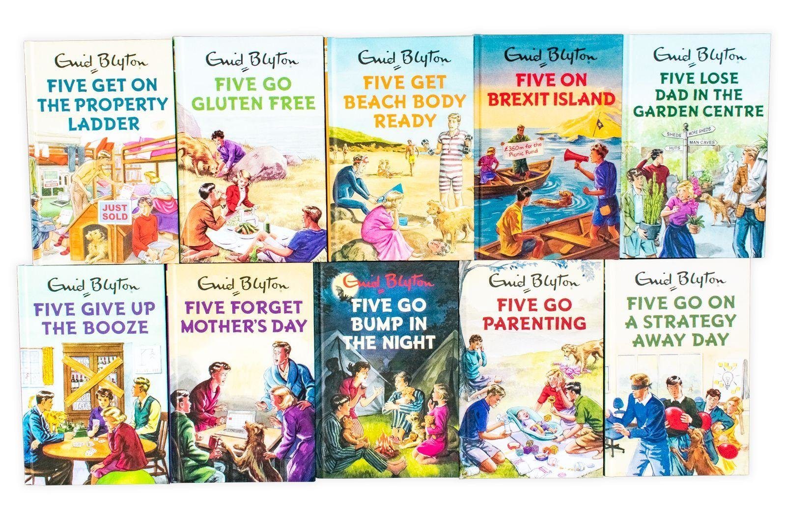英語絵本 洋書◇The Famous Five 10冊セット Famous Five Complete 1-21 Books Collection (Famous Five