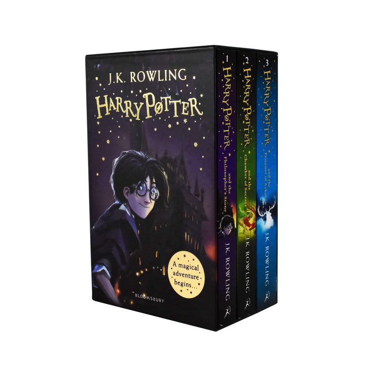 Harry Potter Magical Adventure Begins 3 Books Box Set Collection - Young Adult - Paperback By J.K Rowling Young Adult Bloomsbury Childrens Books