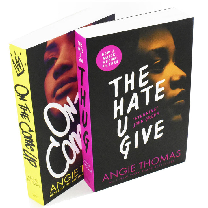 Hate U & On Come 2 Books Collection Box Set - Young Adult - Paperback - Angie Thomas Young Adult Walker Books