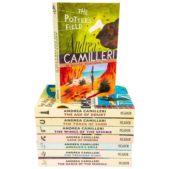 Inspector Montalbano Collection Andrea Camilleri 8 Books Set - Adult - Paperback Young Adult Picador