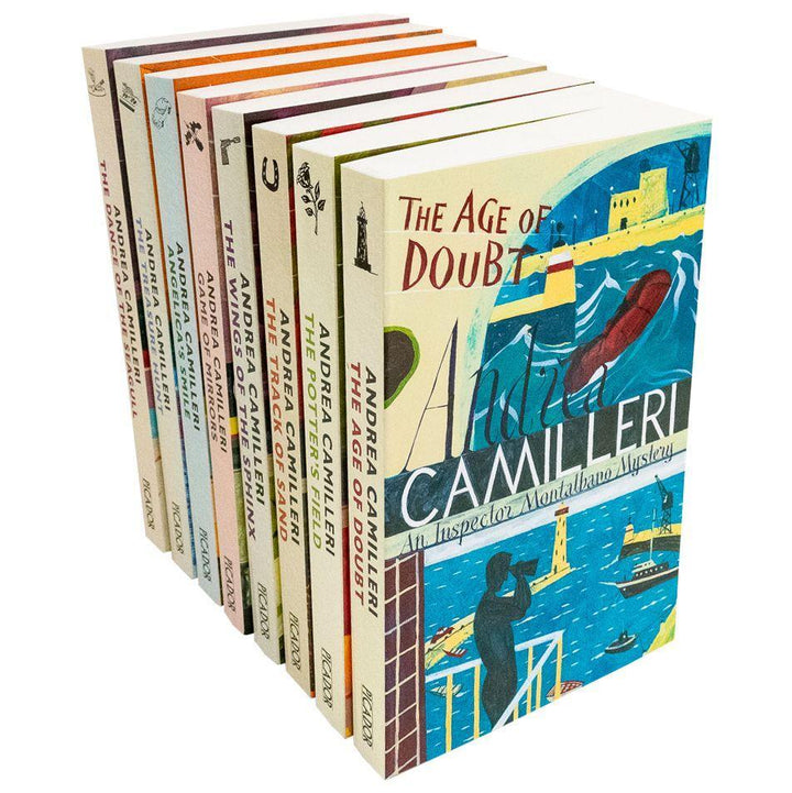 Inspector Montalbano Collection Andrea Camilleri 8 Books Set - Adult - Paperback Young Adult Picador