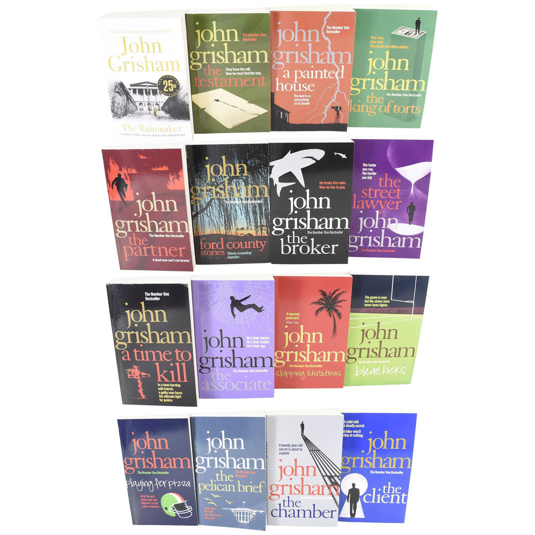 John Grisham 16 Books Collection - Adult - Paperback Set Young Adult Arrow