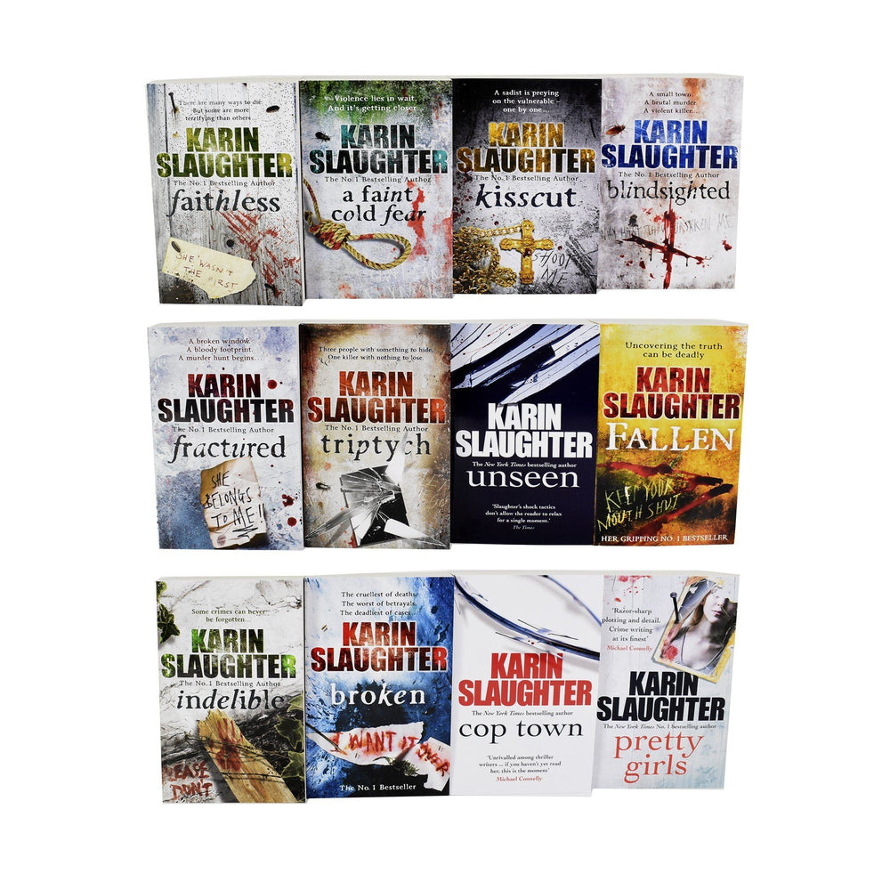 Karin Slaughter 12 Books - Adult - Collection Pack Paperback Set Young Adult Arrow Books