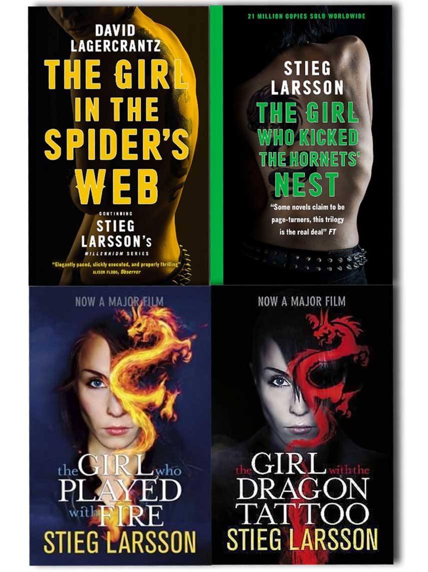 Millennium Trilogy Collection 4 Books Set Books by Stieg Larsson - Papeback- Young Adult Young Adult MacLehose Press