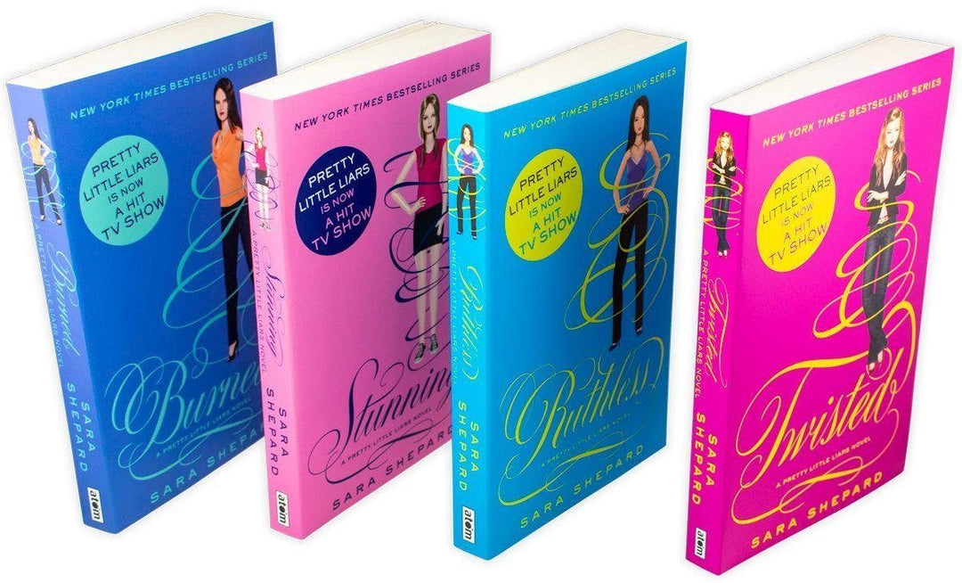 Pretty Little Liars 4 Books Series 3 Set Pack - Young Adult - Paperback - Sara Shepard Young Adult Atom