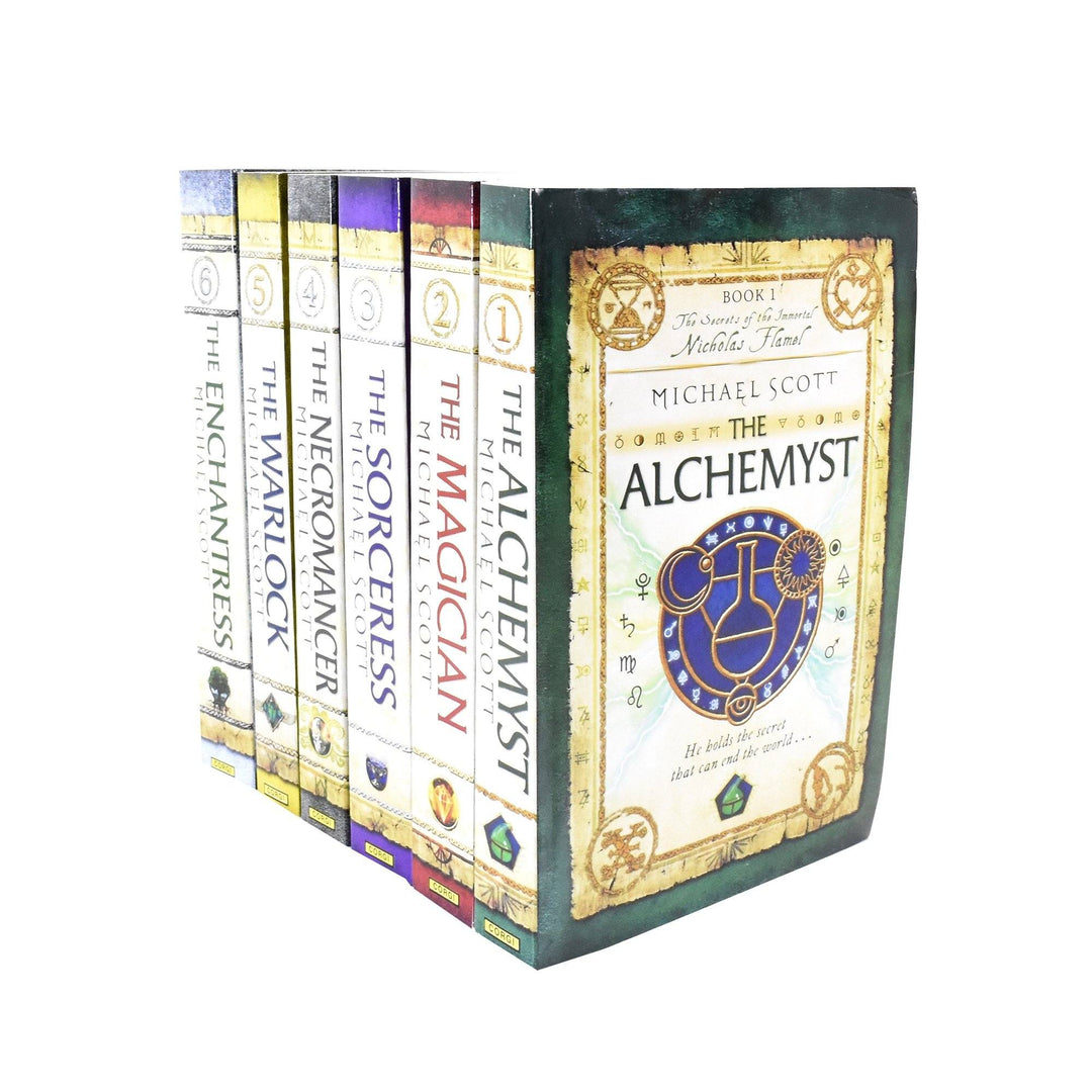 Secrets Immortal Nicholas Flamel 6 Books Collection - Young Adult - Paperback - Michael Scott Young Adult Corgi