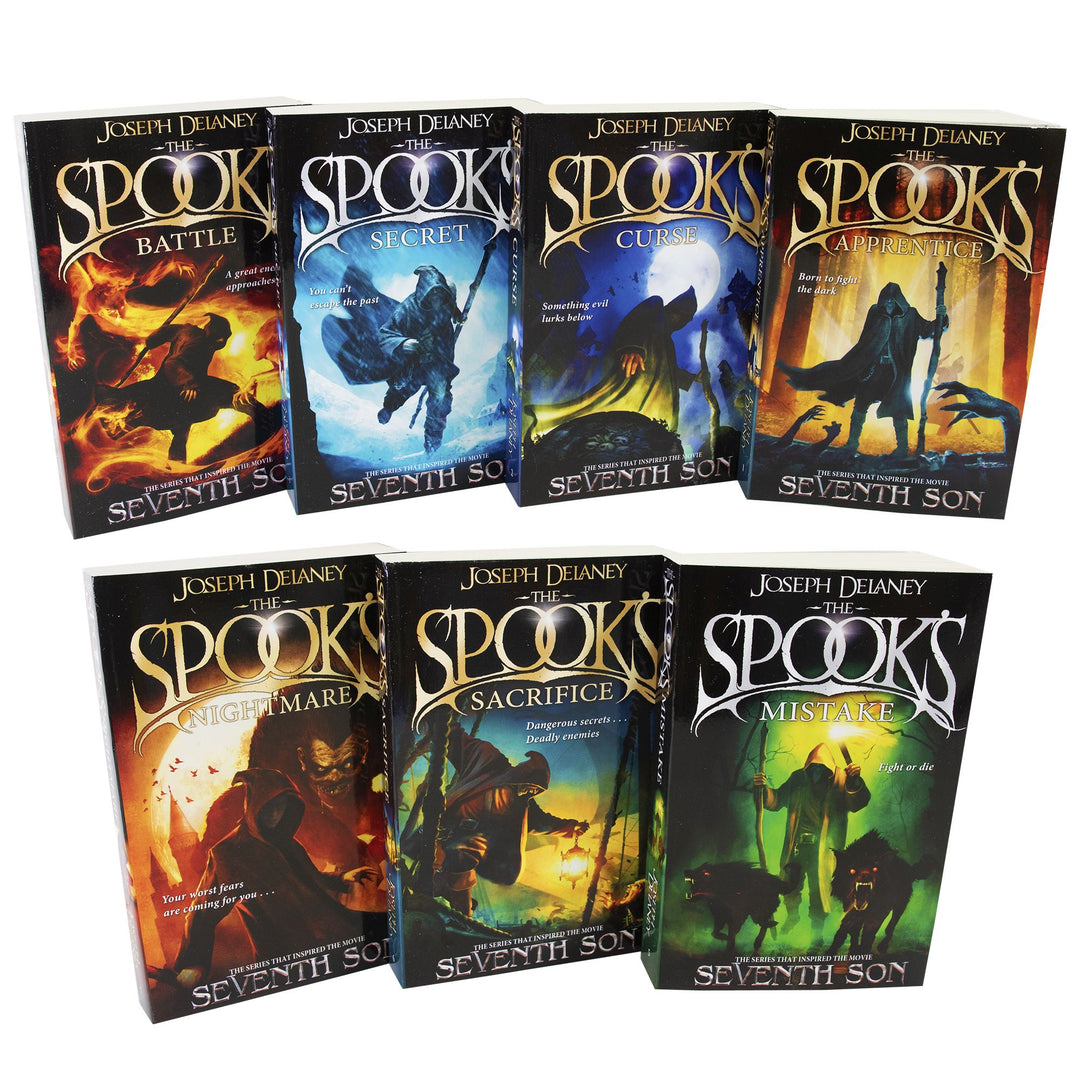 Spooks Wardstone Chronicles 1-7 Books - Young Adult - Paperback By Joseph Delaney Young Adult Penguin