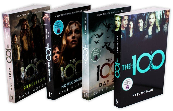 The 100 Series 4 Book Collection - Young Adult - Paperback - Kass Morgan Young Adult Hodder