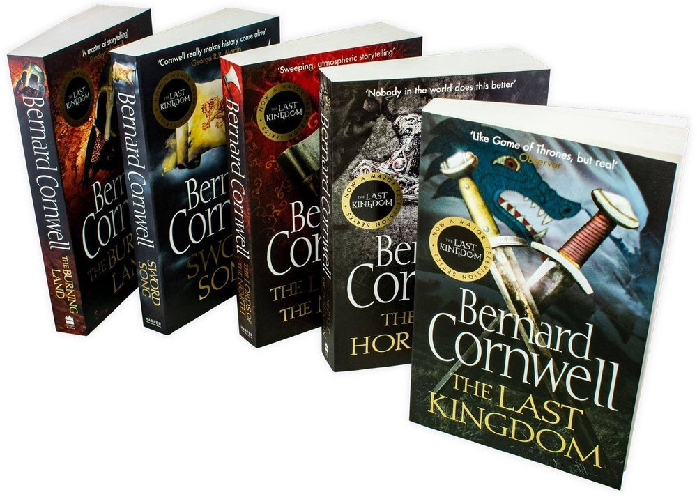 The Last Kingdom 5 Book Collection Set 1 - Young Adult - Paperback - Bernard Cornwell Young Adult Harper Collins