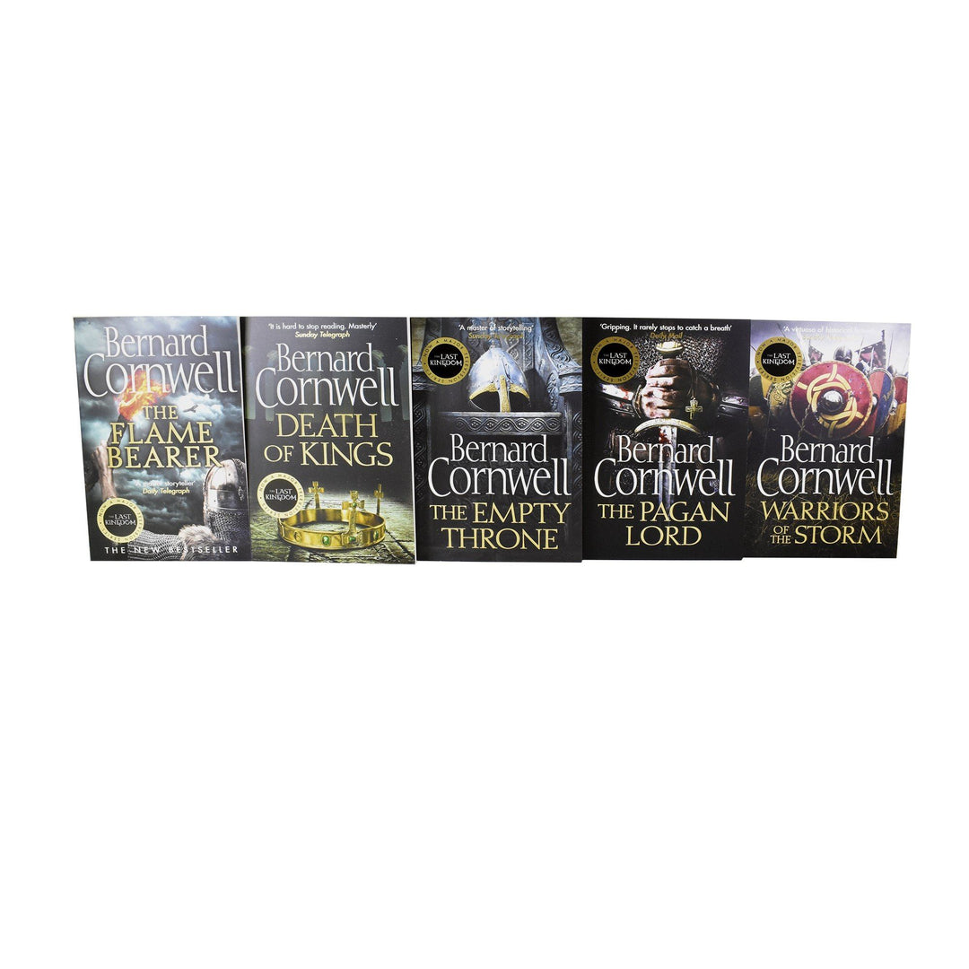 Bernard Cornwell The Last Kingdom Series 5 Books Collection Set (Book 6-10) Series 2 - Young Adult - Paperback Young Adult Harper Collins