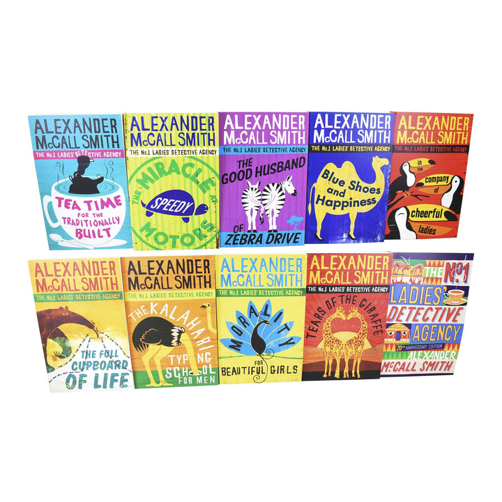 The No 1 Ladies Detective Agency 10 Books Set Series 1 (Book 1 to 10) - Adult - Paperback by Alexander McCall Smith Young Adult Abacus