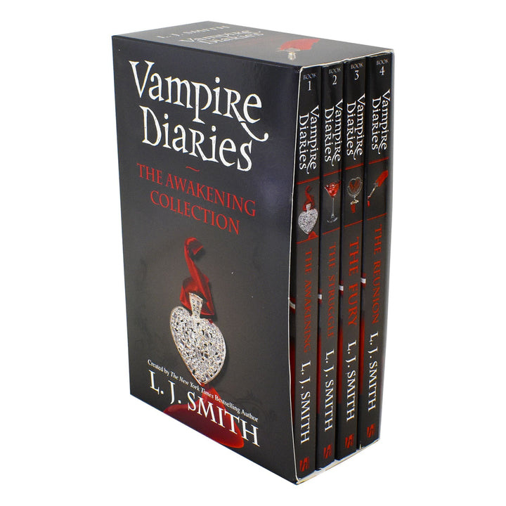 Vampire Diaries Awakening 1 To 4 Books - Young Adult - Set Paperback By L J Smith Young Adult Hodder