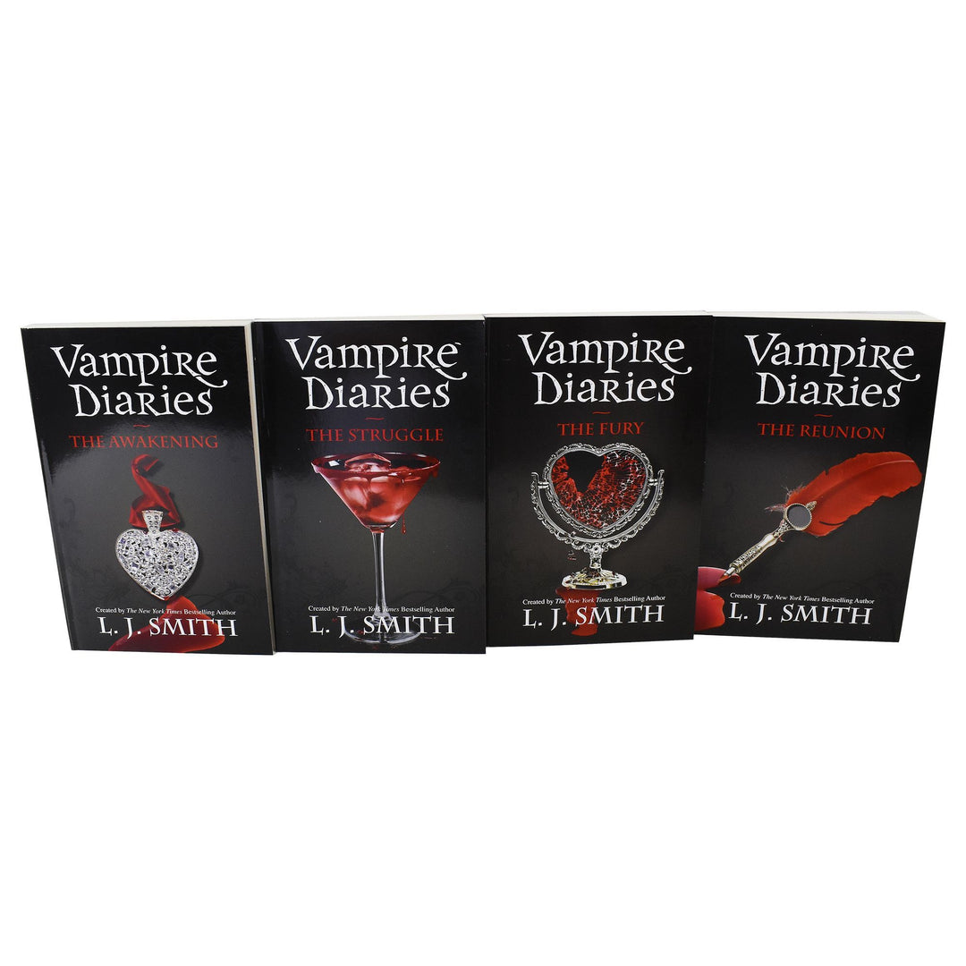 Vampire Diaries Awakening 1 To 4 Books - Young Adult - Set Paperback By L J Smith Young Adult Hodder