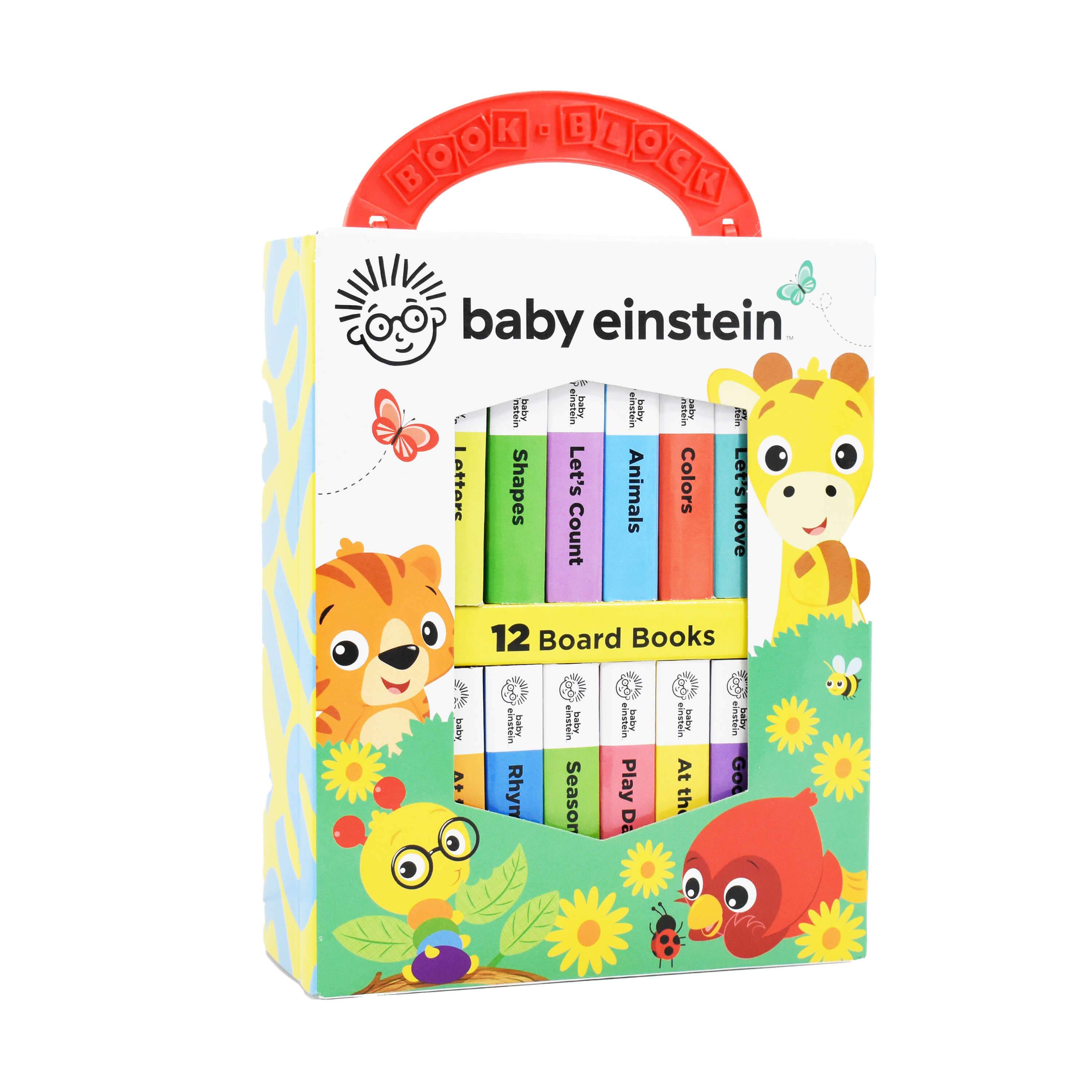 Age 0-5 - Baby Einstein My First Library 12 Board Books - Ages 0-5 - Boardbook By PI Kids