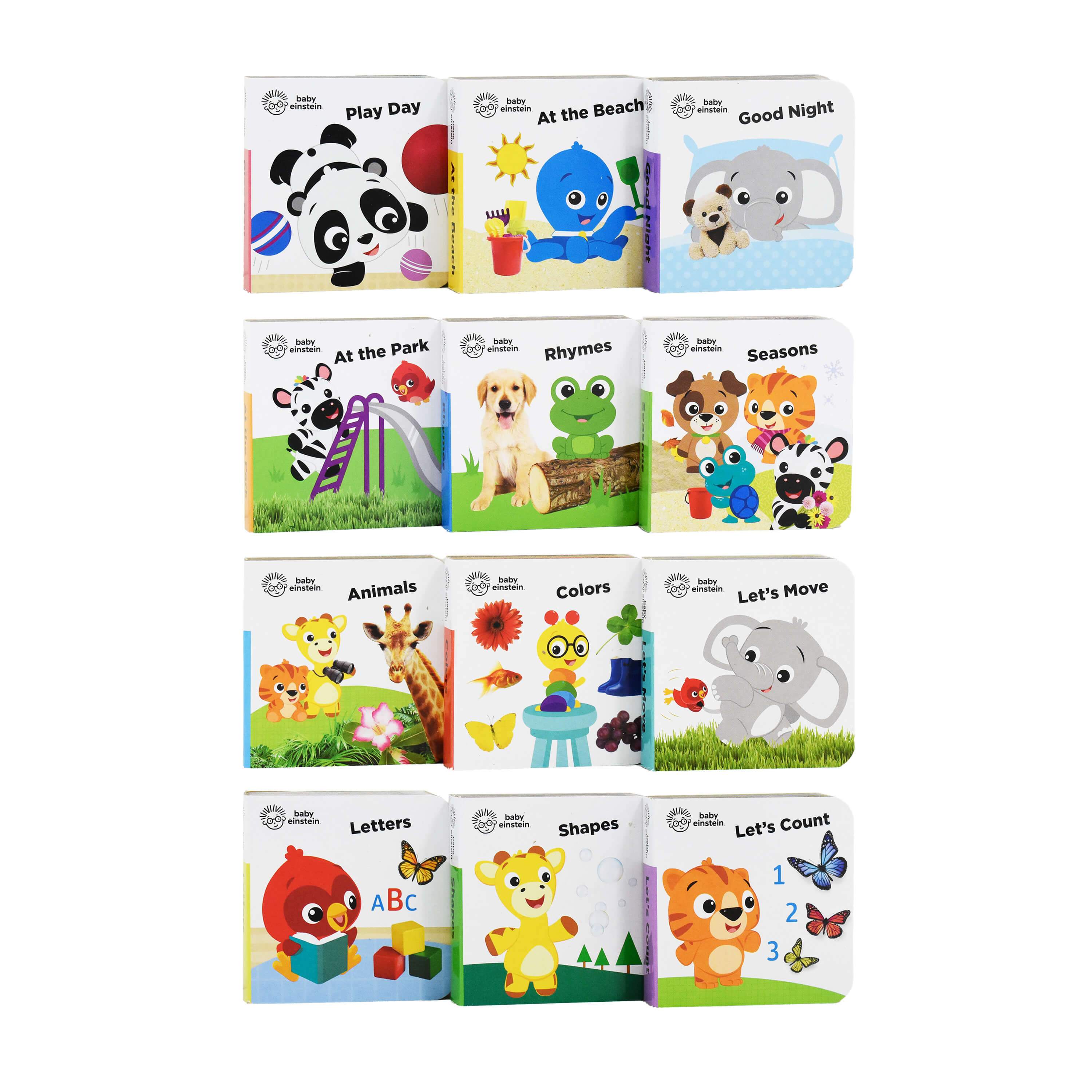 Age 0-5 - Baby Einstein My First Library 12 Board Books - Ages 0-5 - Boardbook By PI Kids