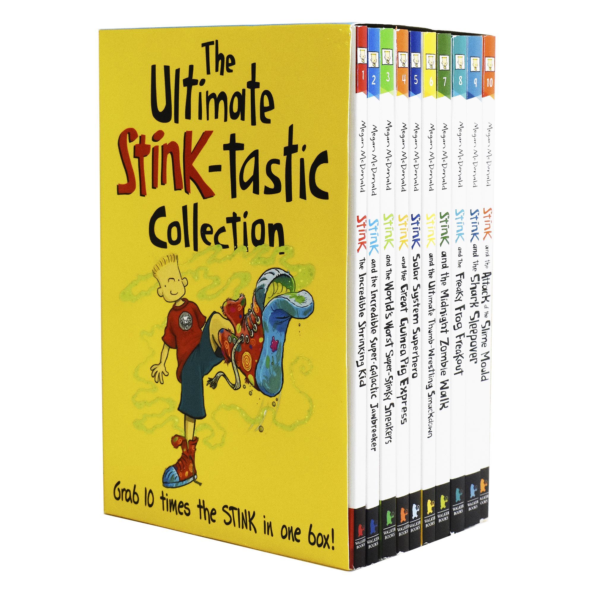Ultimate Stink Tastic 10 Books Children Collection Paperback Box Set By Megan Mcdonald - St Stephens Books