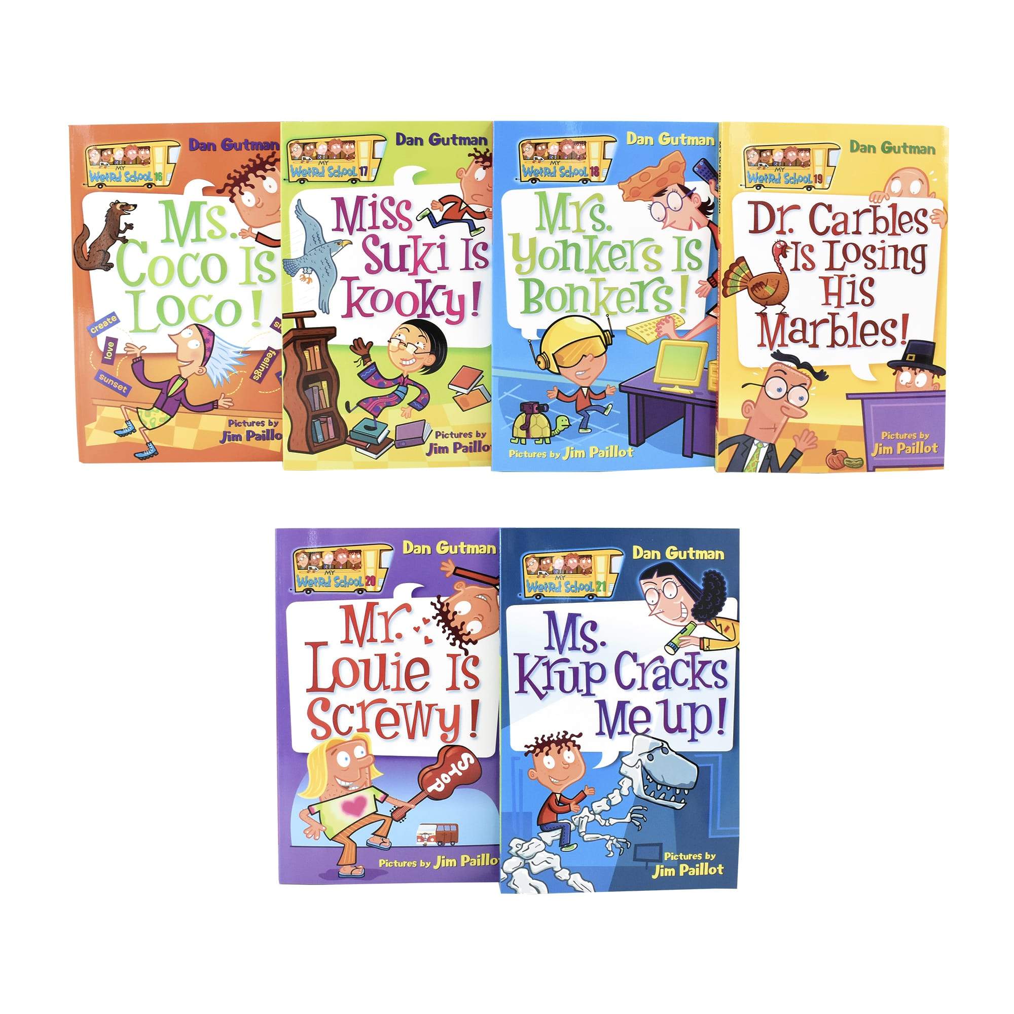 Weird School 21 Books Children Collection Paperback Set By Dan Gutman - St Stephens Books