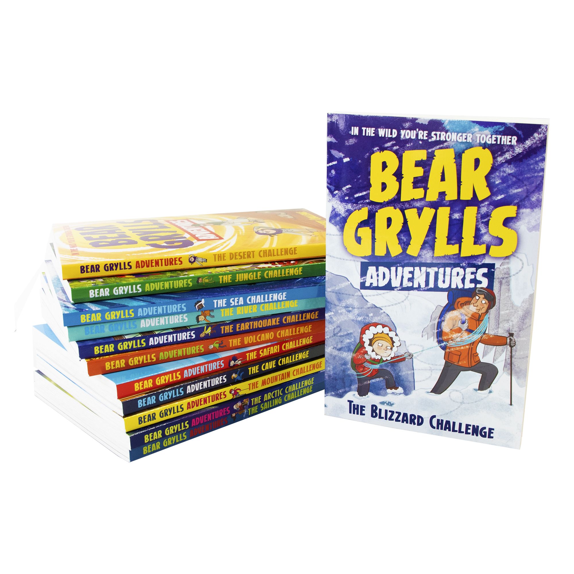 Bear Grylls Adventure 12 Books Young Adult Set Paperback Collection - St Stephens Books