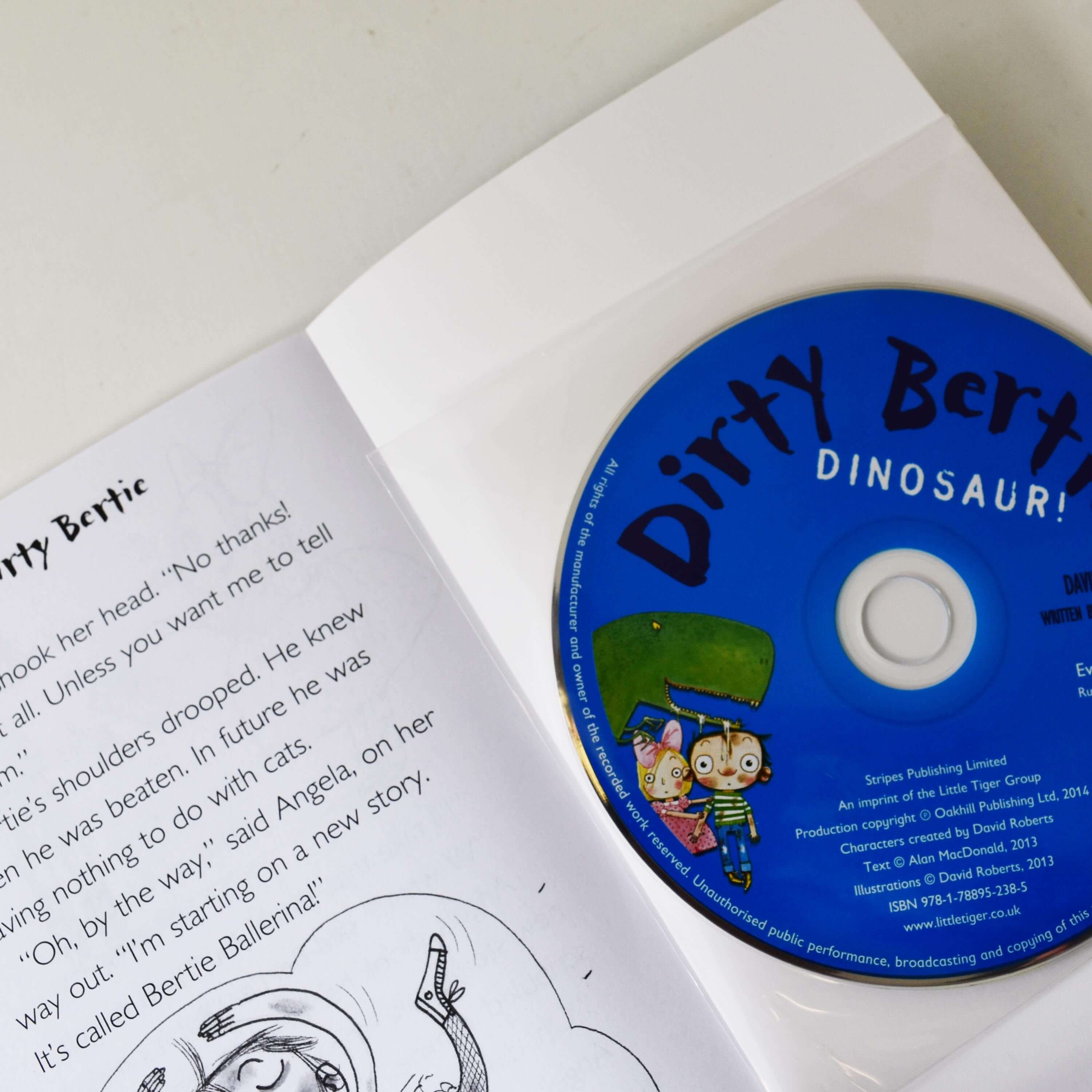 Age 9-14 - Dirty Bertie Collection 10 Book And CD Set By David Roberts & Alan McDonald - Ages 9-14 - Paperback