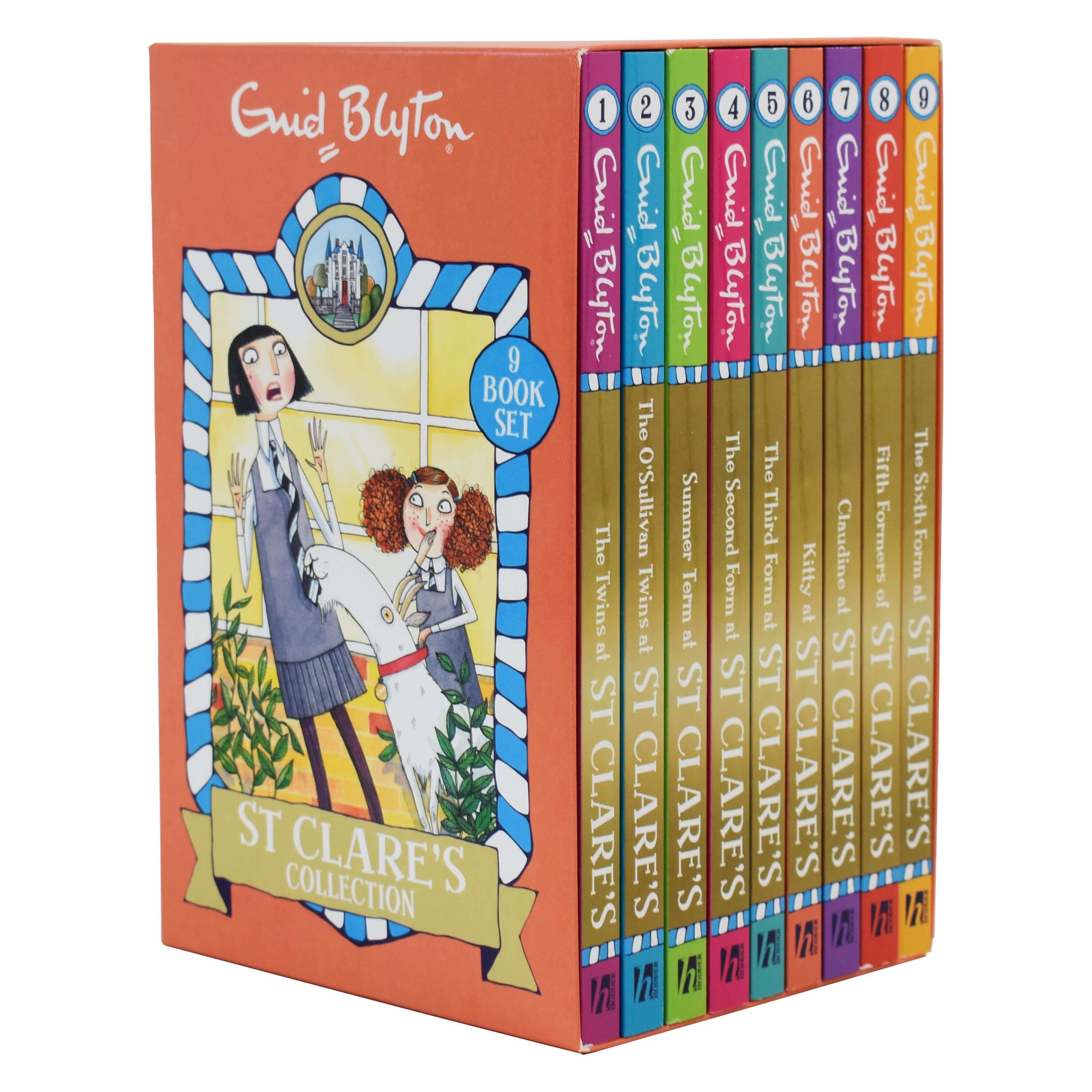 Age 9-14 - St Clare's Collection 9 Books Box Set By Enid Blyton – Ages 9-14 - Paperback