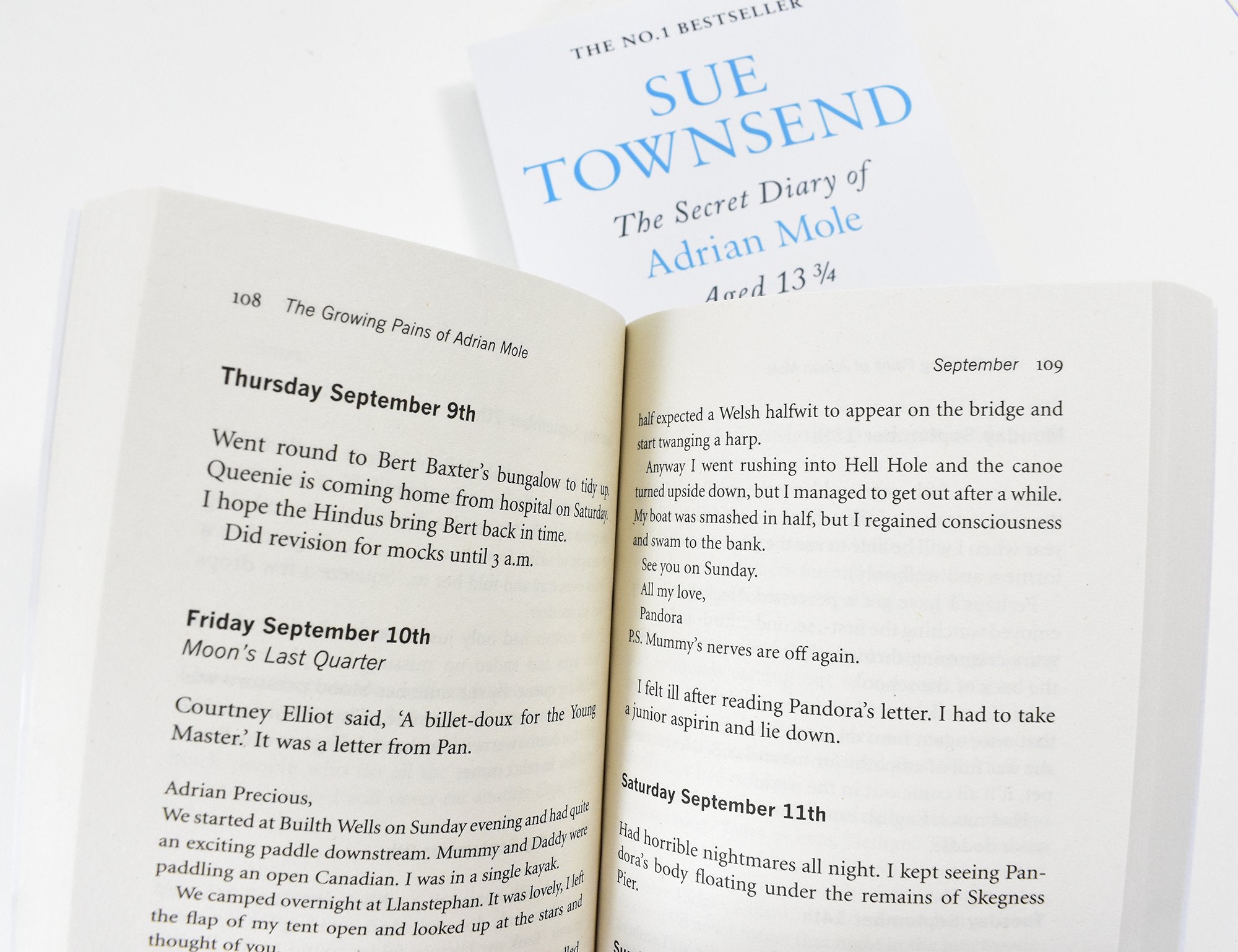 Adrian Mole Series 8 Books Children Collection Paperback Set By - Sue Townsend - St Stephens Books